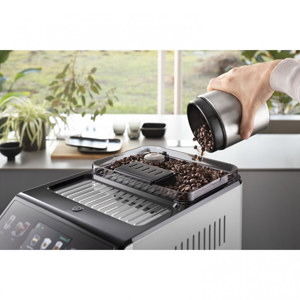 Кофемашина Delonghi ECAM450.55.S Eletta Explore серебристый