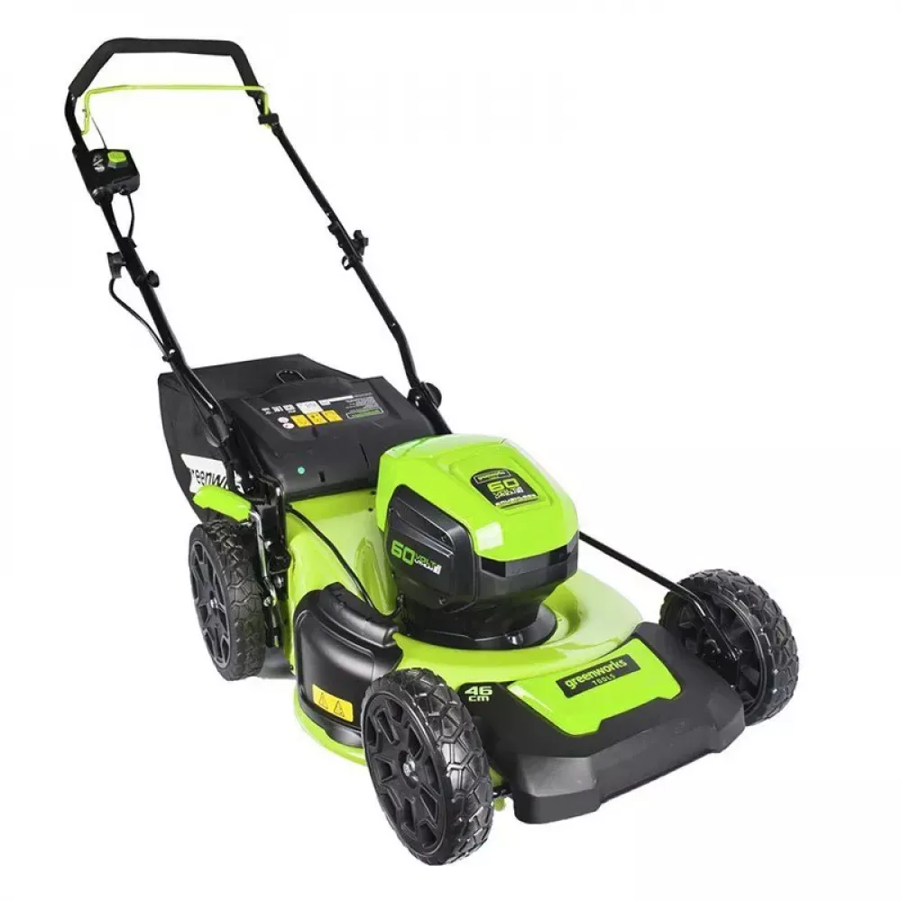 Greenworks GD60LM46SP 60V аккумуляторная газонокосилка самоходная (без АКБ и ЗУ) 2502907