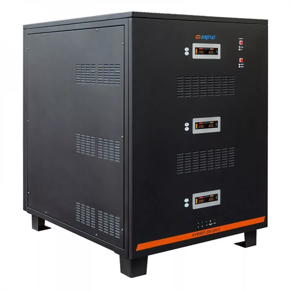 ЭНЕРГИЯ Hybrid II 200000/3 трехфазный стабилизатор напряжения Е0101-0208